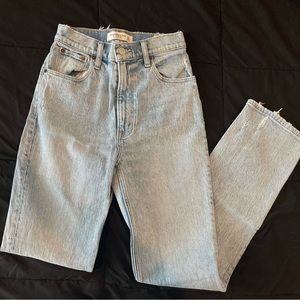 Abercrombie & Fitch 90s Straight Ultra High Rise Jeans 24 | 00R NWOT
